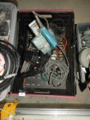 *Box Containing Four Assorted Power Tools