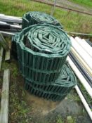 *Four Lengths of Temporary Plastic Roadway