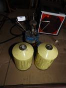 *Gas Stove and Two Spare Cylinders