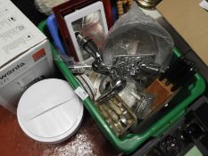 8Box Containing Assorted Kitchenalia, Barbecue Tools, Spoons, etc.