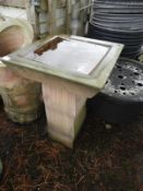 *American Sandstone Birdbath