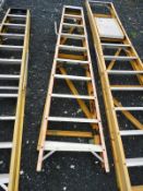 *Set of Nine Tread Fiberglass Steps