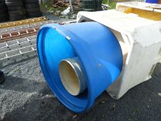*Blue Plastic Holding Tank