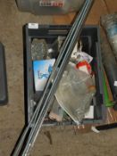 *Box of Assorted Fixings, Ironmongery, Threaded Bar, etc.