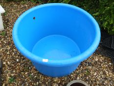 *Large Blue Fish Inspection Bowl