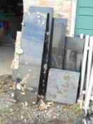 *Assorted Black Granite Hearths