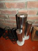 *Polished Stainless Steel Triple Fountain Water Feature