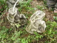 *Pair of Garden Water Features