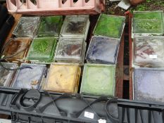 *Fifteen Glass Coloured Bricks