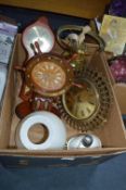 Barometers, Clocks, Lamps etc