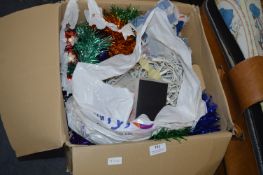 Christmas Lights, Tinsel & Decorations