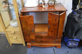 Imitation Walnut TV Cabinet