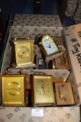 Assorted Carriage Clocks