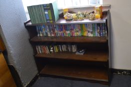 Four Height Mahogany Bookshelf