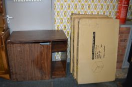 Tesco Seattle Hideaway Walnut Effect Desk