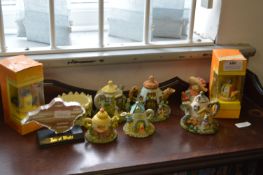 Teapot, Ornaments etc