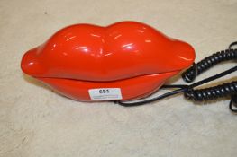 Dialotron Red Lips Telephone