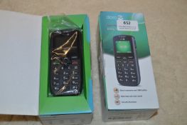 Two Doro Mobile Telephones