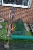 Garden Tools & Wire Fencing