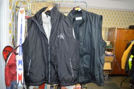 Two Body Warmers - Calvin Klein & Walter Hagen - S