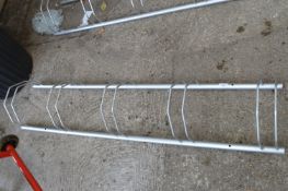 Five Space Aluminium Bicycle Rack