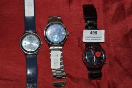 Two Swatch Watches plus One with Broken Face for S