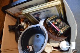 Large Box of Kitchenware, Household Goods etc