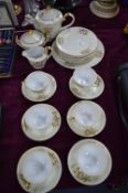 Decorative Ivory Part Tea Set with Gilt Detail - 2