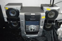 Sony Vacs Three Disc Changer CD MP3 Audio System