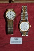 Two Gents Wristwatches by Ricardo & Royal