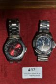 Two Sports Watches by Slazenger