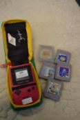 Gameboy Colour plus Games