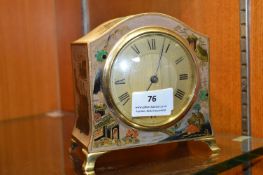 Oriental Style Mantel Clock