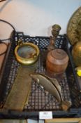 Metal Collectables, Treenware etc