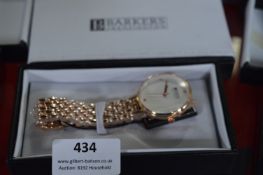 Gentleman's Wristwatch by Barkers of Kensington wi