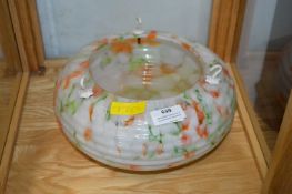 1930's Glass Lamp Shade