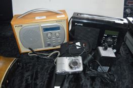 Pure Evoke-1 DAB Radio plus Pure DAB Radio & Fujif