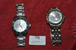 Two Gents Divers Wristwatches by LS & Arimitron