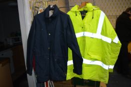 Navy Outdoor Scene Size Large Jacket & Black Night