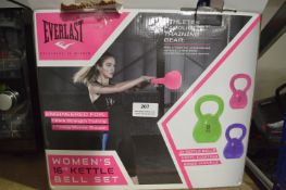 *Everlast Women's 16kg Kettle Bell Set