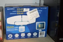 *Sunforce 1500 Lumen Solar Light