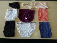 *Ladies Size: M Briefs 9pk