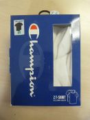 *Champion White Top Size: XL 2pk