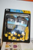 *Hydrahyde Leather Work Gloves 2pk Size: L
