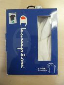 *Champion White Top Size: XL 2pk