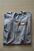 *Nautica Grey Cotton Crew-Neck T-Shirt Size: L
