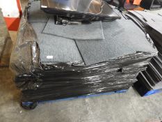 ~200 Blue Carpet Tiles