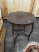Edwardian Mahogany Window Table