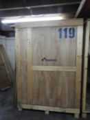 Furniture Removals Company Storage Crate 150cm wide x 210cm deep x 225cm high