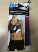 *Puma Seamless Sports Bra 2pk Size: L